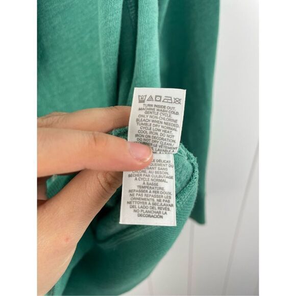 Victoria’s Secret VS Angel Green Stripe Collegiate Full Zip Hoodie XS - Picture 13 of 14